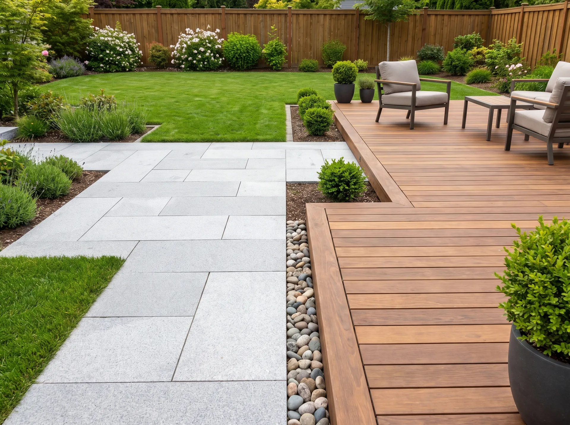 Terrassenplatten oder Holzterrasse: Was passt zum Garten?