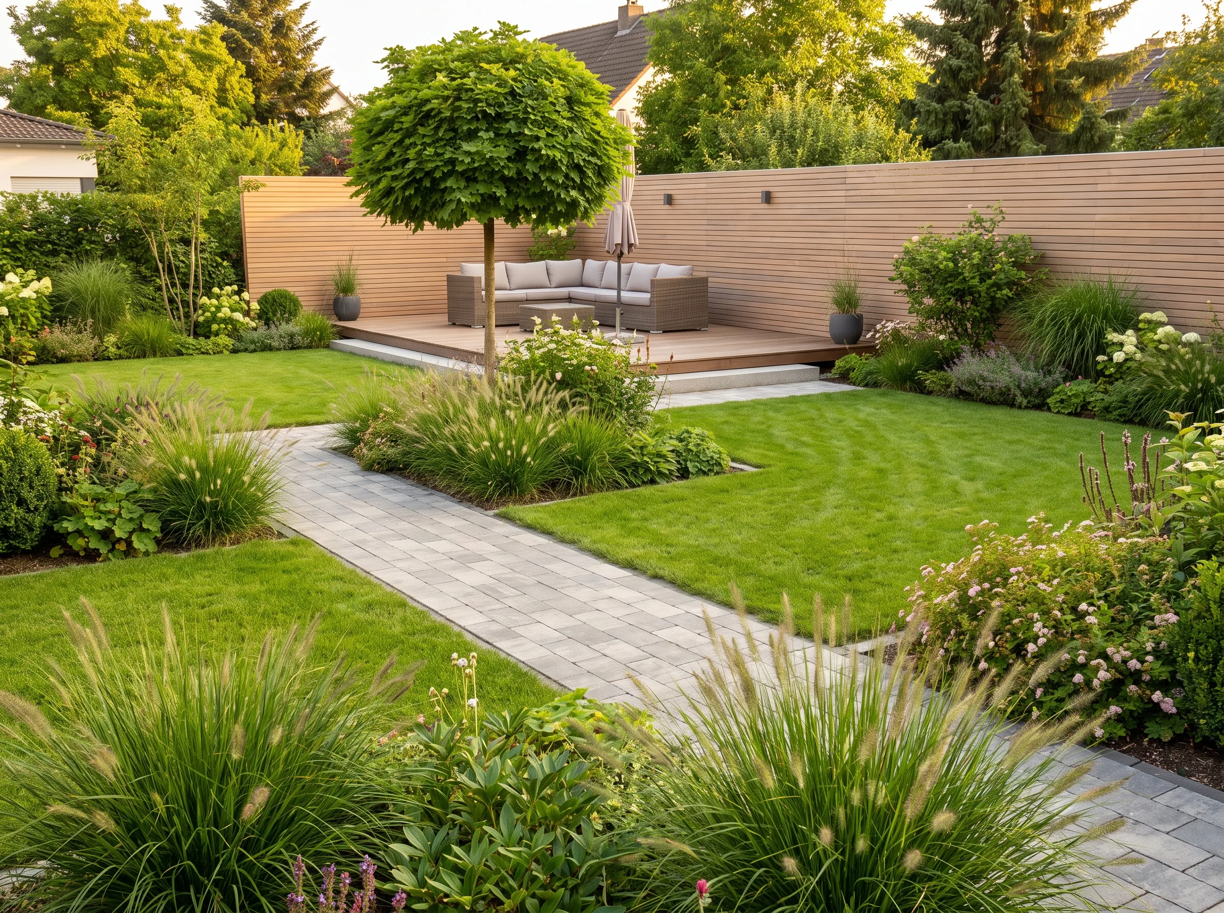 Garten und Landschaftsbau – vom Plan zur Realität